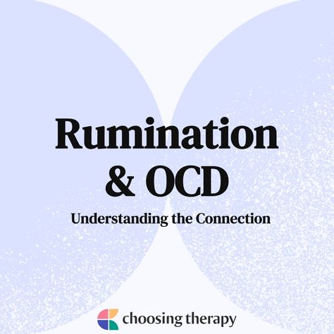 Rumination is a common mental compulsion used by those with OCD to manage the distress caused by obsessions. OCD rumination looks like repeatedly going over intrusive thoughts, often with the impossible goal of figuring out a solution. OCD rumination provides relief in the short term, but long-term rumination only reinforces the content of intrusive obsessions. Ocd Intrusive Thoughts, Ocd Thoughts, Ocd Symptoms, Intrusive Thoughts, Cognitive Therapy, Medication Management, Dissociation, Online Therapy, The Impossible