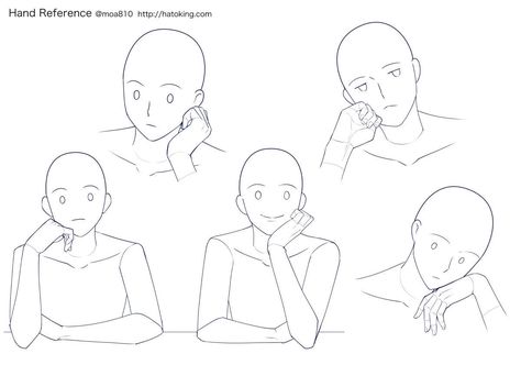 Hands Under Chin Pose Drawing, Hand Refs, Storyboard Film, Anime Hands, Body Drawing Tutorial, Hand Drawing Reference, Principles Of Art, Hand Reference, Anime Base