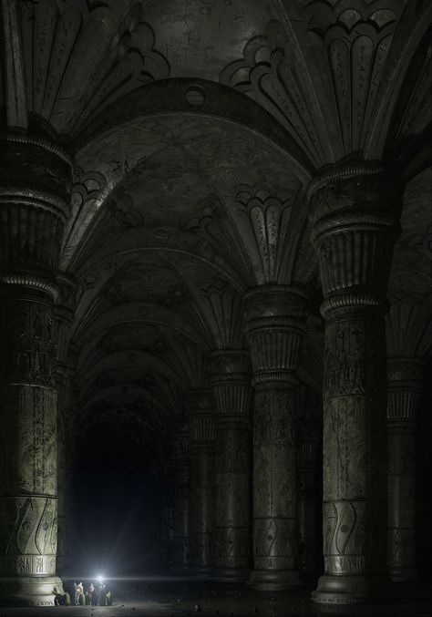 Khazad-Dûm Tolkien Artwork, Dwarven City, Mines Of Moria, Tolkien Hobbit, Alan Lee, J.r.r. Tolkien, John Howe, Middle Earth Art, Tolkien Art