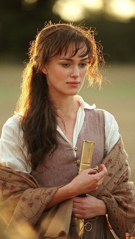 Pride & Prejudice Movie, Prejudice Quotes, Pride And Prejudice Quotes, Brown Long Sleeve Dress, Elizabeth Bennett, Pride And Prejudice 2005, Jane Austen Quotes, Keira Knightly, Elizabeth Bennet