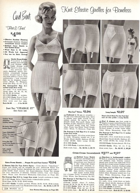 Tumblr, Montgomery Ward Catalog, Vintage Girdle, Leg Garter, Retro Lingerie, Montgomery Ward, Www Pinterest Com, Images Photos, Pointe Ballet