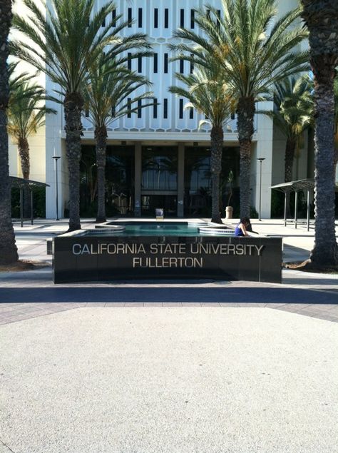 California State University Fullerton - Fullerton, CA Cal State Fullerton Aesthetic, Csu Fullerton, Cal State Fullerton, California State University Fullerton, Fullerton California, California State University, Ca History, Cal State, Graduation Picture