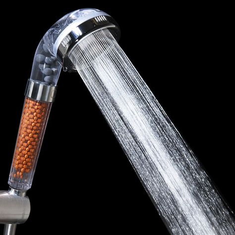 The ZenFresh Showerhead uses 35% less water and has up to 200% more pressure of a normal showerhead. Save your wallet and the environment. Water Saving Shower Head, Shower Head Filter, High Pressure Shower Head, Spa Shower, Low Water Pressure, Handheld Shower Head, Water Softener, Water Saving, Shower Cleaner