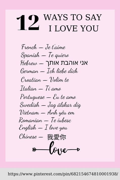 How to say I love you in different languages | How do you say I love you in different languages | Ways to say I love you in different languages Do You Love Me Yes Or Yes, Saying Love You In Different Ways, Te Amo Meaning In English, Love In Different Languages Tattoo, How Can I Say I Love You, I Love You In Different Languages Tattoo, I Love You 100 Languages, How To Say I Love You In Spanish, Different Ways Of Saying I Love You