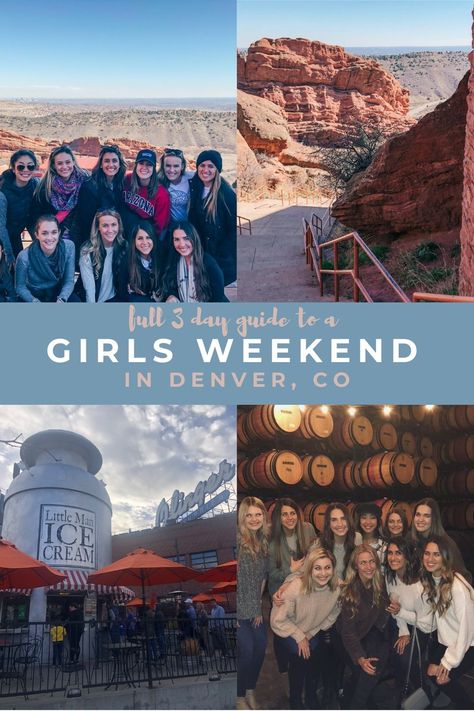 A Perfect 3 Days in Denver Guide {Girls' Weekend with Itinerary} - Colorado Packing List, City Packing List, Mother Daughter Spa, Weekend In Denver, Denver Hotels, Denver Travel, Visit Denver, Colorado Girl, Girls Weekend Getaway