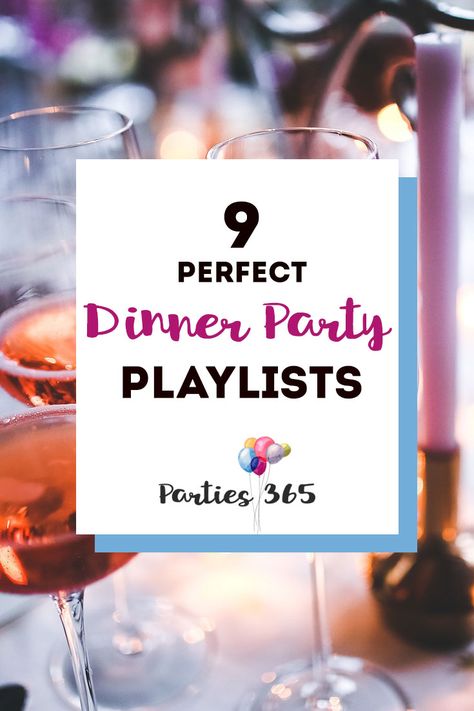 Planning a dinner party and need some tips for music? Here are 9 of our favorite playlists for entertaining friends and family, hosting parties during the holidays, brunch or just for fun! #dinnerparty #playlists #partymusic #dinnerpartyideas Dinner Party Music, Entertaining Ideas Friends, Dinner Party Music Playlists, Dinner Party Playlist, Planning A Dinner Party, Dinner Party Entertainment Ideas, Dinner Music Playlist, Aesthetic Dinner Party, Dinning Etiquette