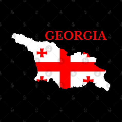 Georgia Country Flag Map - Georgia Country - Tote | TeePublic Georgia Flag Wallpaper, Georgia Flag, Georgia Country, Wolf Drawing, Art Wallpaper Iphone, Country Flags, Art Wallpaper, Georgia, Iphone Wallpaper