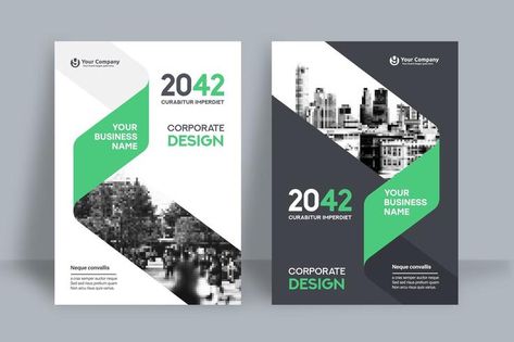 Green Partial City Background Business Book Cover Design Template Corporate Book Cover Design, Business Book Cover Design, Corporate Book Cover, Booklet Cover Design, Business Book Cover, Catalog Cover Design, Presentation Folder Design, Ebook Template Design, Brochure Design Layouts