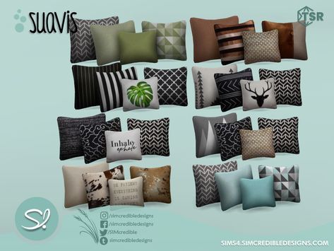 Sims 4 Alpha Cc Decor, Sims 4 Couch Pillows, Sims 4 Cushions, Sims 4 Cc Cushions, Sims 4 Cc Sectional Couch, The Sims 4 Cc Couch, Sims 4 Sectional Couch Cc, Sims 4 Cc Pillows, Sims 4 Couches Cc