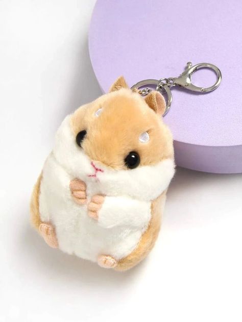 Keychain Kawaii, Cute Gift Ideas, Cute Hamster, Cute Squishies, Edgy Jewelry, Cute Hamsters, Charm Keychain, Cute Stuffed Animals, Baltimore Md