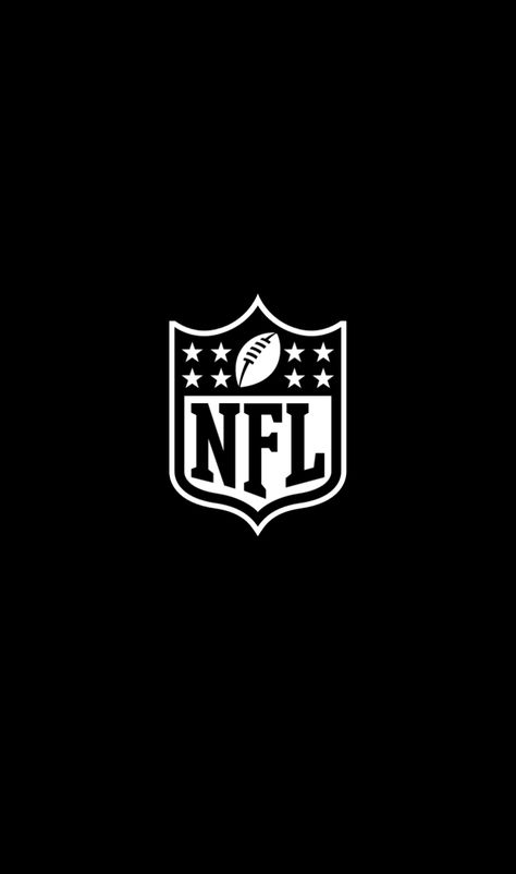 Nfl Logo Wallpaper, Football Wallpaper Iphone, Nfl Football Logos, Nfl Wallpaper, Nfl Football Pictures, Football Logos, Nfl Fan, Black App, Madden Nfl