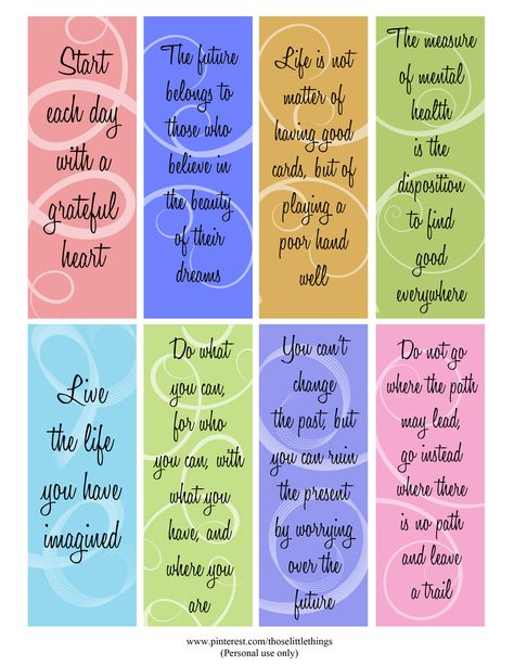 365 Jar, Quote Jar, Positive Inspirational Quotes, Bookmarks Quotes, Book Items, Free Printable Bookmarks, Handmade Bookmarks Diy, Scrapbook Quotes, Creative Bookmarks