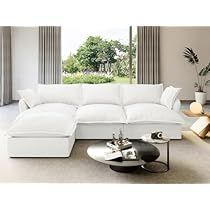 Living Room L Shape, Cloud Sectional, L Shape Couch, Sofa For Living Room, Cozy Couch, Couch Cushion Covers, L Shaped Couch, Apartment Office, Modular Sectional Sofa