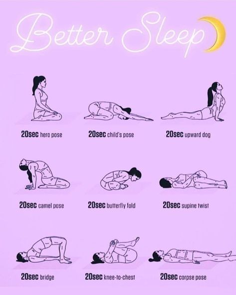 Yoga Before Bed, Yoga Poses For Sleep, Bed Yoga, Bedtime Yoga, Fitness Outfits, Fitness Plan, Trening Fitness, Easy Yoga Poses, Yoga Posen