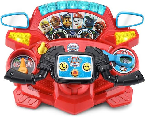 VTech PAW Patrol Rescue Driver ATV and Fire Truck, Medium Vtech Toy, Paw Patrol Rescue, Toy Fire Trucks, Paw Patrol Toys, Paw Patrol Characters, Marshall Paw Patrol, Learning Toys For Toddlers, The Siren, Indoor Toys