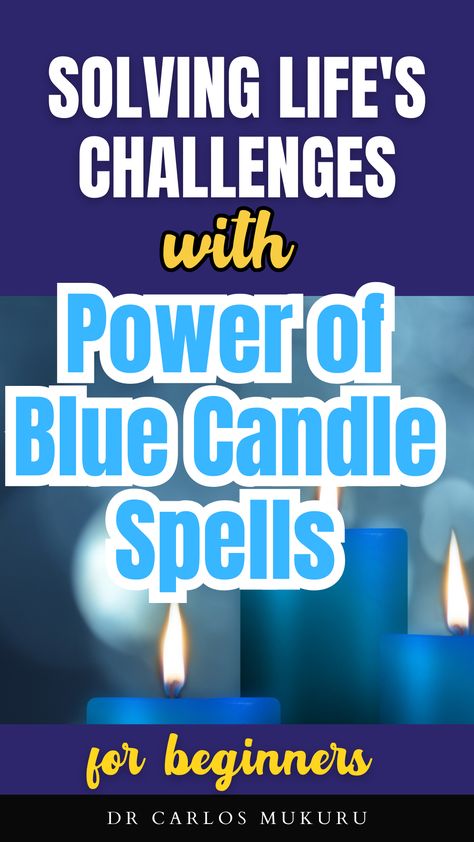 Unlock the secrets of blue candle spells to navigate life's challenges with ease. Perfect for beginners, our guide offers step-by-step instructions for spells focused on peace, tranquility, healing, well-being, and enhancing communication and truth. Transform your life with the gentle power of blue candle magic. #BlueCandleSpells #PeaceAndTranquility #HealingAndWellbeing #CommunicationAndTruth #SpellCrafting 🌟 Candle Spell For Success, Blue Candle Meaning, Blue Candle Magic, Blue Candle Spiritual Meaning, Blue Candle Healing Spell, Motivation Candle Spell, Candle Meaning, Types Of Blue, Candle Dressing