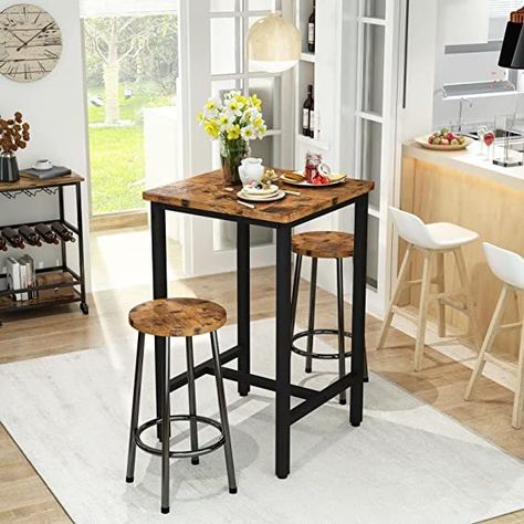 Small High Top Bar Table, High Dinner Table Dining Rooms, Pub Table And Chairs, Kitchen Counter Height, Small Kitchen Table Sets, Modern Bar Table, Counter Height Table Sets, High Dining Table, Bar Table Set