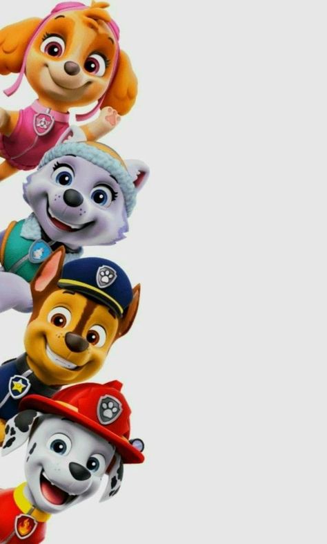 Paw Patrol Wallpaper Backgrounds, Paw Patrol Background, Paw Patrol Images, Paw Patrol Poster, Paw Patrol Wallpaper, Paw Patrol 4, Paw Patrol Party Ideas, Paw Patrol Png, Paw Patrol Invitation