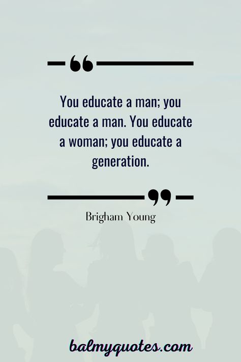 Woman Education Quotes, Quotes On Empowerment, Women Education Quotes, Famous Quotes For Women, Quotes From Powerful Women, Educated Women Quotes, Women In Stem Quotes, Educated Woman Quotes, Educated Woman Aesthetic