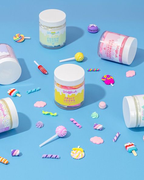 Colourful content creation and creative still life photography for cute skincare. Playful product photography, art direction and styling by HIYA MARIANNE._0001