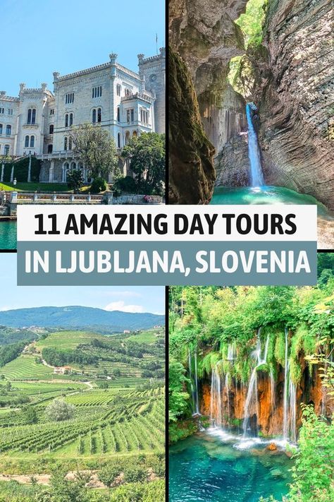 Slovenia Itinerary, Triglav National Park, Lake Bled Slovenia, Travel Europe Cheap, Bled Slovenia, Slovenia Travel, Ljubljana Slovenia, Ljubljana, Amazing Day