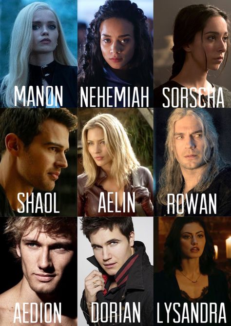 Throne of Glass  cast based on the Throne of Glass book series. Aelin /Rowan/ Shaol #throneofglass #TOG Sara JMass #dreamcast Thorn Of Glass Series, Throne Of Glass King Of Adarlan, Throne Of Glass Fan Cast, Throne Of Glass Nox Owen, Glass Castle Tog, Throne Of Glass Sorcha, Throne Of Glass First Book, A Throne Of Glass Fan Art, Throne Of Glass Castle