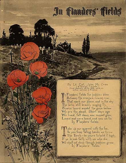 Memorial Day Remembrance | Content in a Cottage Flanders Fields Poem, Battle Of Ypres, In Flanders Fields, Remembrance Flowers, John Mccrae, Remembrance Day Poppy, Remembrance Poppy, Old Toronto, Poppy Garden