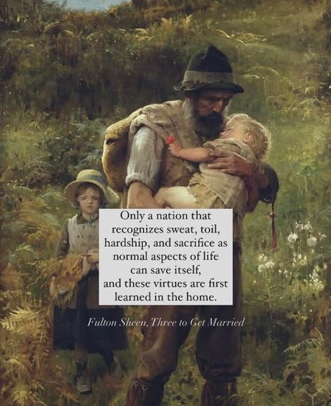 Slow Motherhood, Feminine Things, Fulton Sheen, Seasonal Living, Catholic Quotes, Wonderful Words, Quotable Quotes, Catholic Faith, Wise Quotes