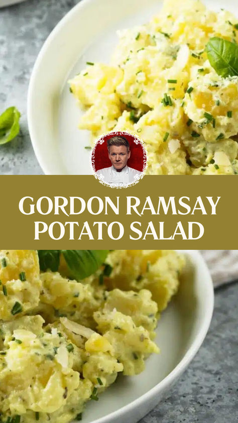 Gordon Ramsay Potato Salad Potato Salad With Egg Recipe, Rudy’s Potato Salad, Mustard Potato Salad No Mayo, Mashed Potatoes Salad, Whipped Potato Salad, Southern Living Potato Salad, No Mayonnaise Potato Salad, Canned Potato Salad Recipe, Potato Salad For Thanksgiving