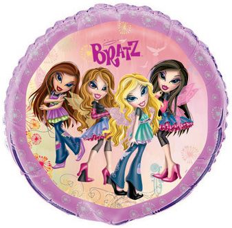 2007 Party Theme, Bratz Fashion Pixiez, Bratz Party, Bratz Characters, Bratz Fashion, Kids Party Balloons, Birthday Cards For Niece, Cool Birthday Cards, Sister Birthday Card