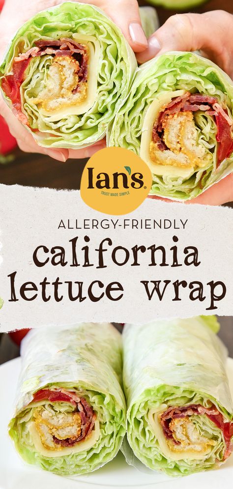 Iceberg Lettuce Sandwich, Iceberg Lettuce Wraps, Iceberg Recipes, Chicken Nugget Wrap, Iceberg Lettuce Recipes, Meatless Chicken, Lettuce Recipes, Weekend Recipes, Wrap Rolls