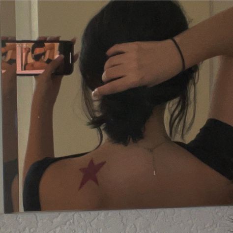 Jjba Birthmark Tattoo, Jojos Bizzare Adventure Star Tattoo, Jo Star Tattoo, Jostar Jojo Tattoo Star, Jojo Tattoos Ideas, Jjba Star Tattoo, Joe Star Birthmark Tattoo, Joestar Tattoo Star, Jostar Jojo Tattoo