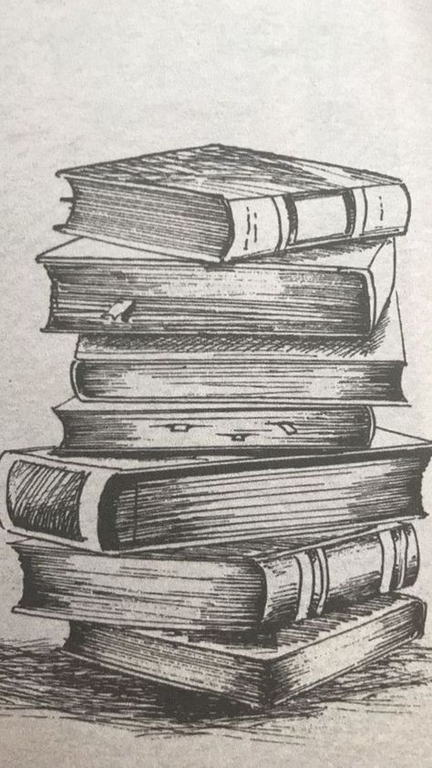 Open Book Drawing, Library Drawing, Pencil Sketching, Boho Art Drawings, Pen Sketch, Book Drawing, Sketch Inspiration, Sketch Ideas, Hand Art Drawing