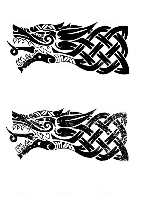 viking tattoo ideas Norse Minimalist Tattoo, Viking Ornament Tattoo, Viking Border Design, Viking Tribe Tattoo, Viking Tattoos Design, Viking Pattern Tattoo, Viking Sleeve Tattoo Design, Viking Serpent Tattoo, Viking Arm Band Tattoo