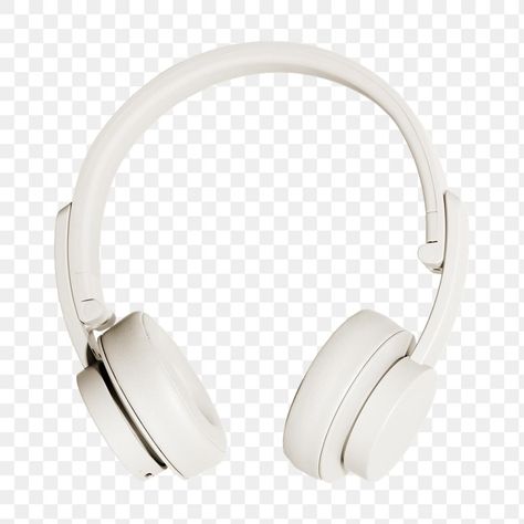 White wireless headphone design element | free image by rawpixel.com / KUTTHALEEYO Earphone Png, Headphone Png, White Wireless Headphones, Headphones Png, Headphone Design, Music Earphones, Headphones Music, Headphones Design, Wireless Gaming Headset