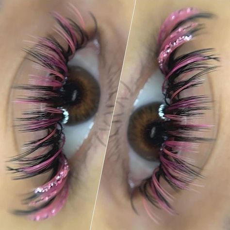 Colour Lashes Extensions, Lash Ideas, Lash Extentions, Lashes Fake Eyelashes, Eyelash Extensions Styles, Lash Extensions Styles, Perfect Eyelashes, Pretty Lashes, Eyelash Extentions