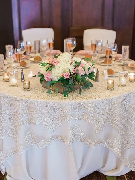 blush DIY wedding | Rachel Solomon Photography | Glamour & Grace Quince Decorations Ideas, Speakeasy Wedding, Blue Wedding Receptions, Vintage Wedding Table, White Wedding Decorations, Diy Wedding Table, Diy Wedding Reception, Wedding Table Linens, Wedding Tablecloths