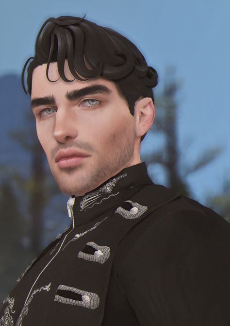 Sims 4 Cc Royal Hair Male, Sims 4 Cc Medieval Hair Male, Sims Royal, Vampire Family, Male Sims, Male Vampire, Sims 4 Hair Male, Medieval Hairstyles, Cc Folder