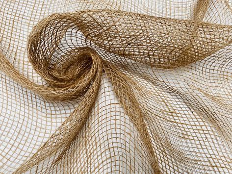 Hessian Fabric, Garden Netting, Net Curtains, Jute Fabric, Net Fabric, Wood Lamps, Greek Myths, Outdoor Wedding Venues, Natural Jute