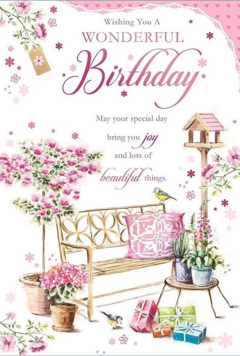 Free Birthday Greetings, Free Happy Birthday Cards, Pink Blossom Tree, Happy Birthday Flowers Wishes, Happy Birthday Wishes Messages, Special Birthday Wishes, Birthday Wishes Greetings, Birthday Wishes Flowers, Birthday Greetings Friend