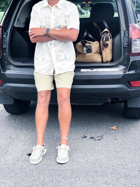 Hey Dudes Outfit Men, Summer Hey Dude Outfits, Hey Dude Shoes Men Outfit, Hey Dude Outfits Men, White Hey Dudes Outfit, Hey Dudes Mens Outfits, Hey Dude Shoes Outfits, Outfit With Hey Dude Shoes, Outfit With Hey Dudes