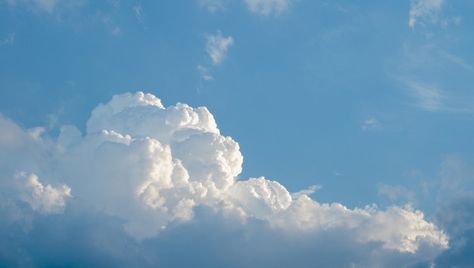 Photography Sky Clouds, Sky V, Blue Sky Photography, Background Sky, Cumulus Clouds, Blue Sky Clouds, Cloud Photos, Clouds Photography, Ocean Landscape