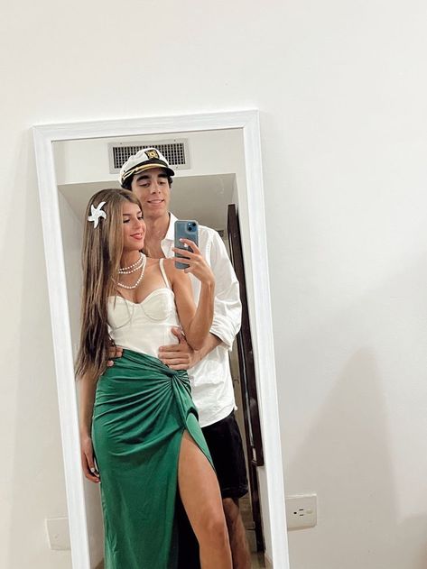 ✅⬆️CLICK⬆️LINK Shop🎃 . #Lowkey_Couple_Costumes #Mermaid_Costume_Couple #Couples_Princess_Costumes #Mermaid_Custome_Halloween Mermaid Captain Couple Costume, Siren And Captain Costume, Lowkey Couple Costumes, Captain And Mermaid Couple Costume, Couples Princess Costumes, Captain And Siren Costume, Mermaid Custome Halloween, Couples Halloween Costume Brunette, Little Mermaid Couple Costume