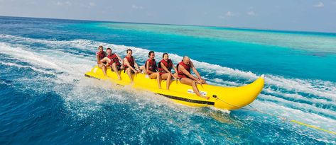 Boat Tubes, Banana Boats, Whatsapp Info, Park Games, Inflatable Water Park, Floating Water, Andaman And Nicobar Islands, Maldives Resort, Banana Boat