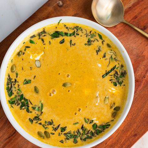 High Protein Pumpkin Soup With Cottage Cheese Cauliflower Cottage Cheese, Soup With Cottage Cheese, Pasta High Protein, Soup For Fall, Pumpkin Sweet Potato Soup, Cottage Cheese Pasta, Healthy Fall Dinner, Fall Dinner Ideas, Protein Soups