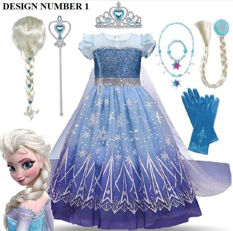 Queen Clothes, Frozen Halloween, Frozen Cosplay, Elsa Cosplay, Frozen Snow, Frozen Dress, Elsa Costume, Halloween Carnival Party, Box Bedroom