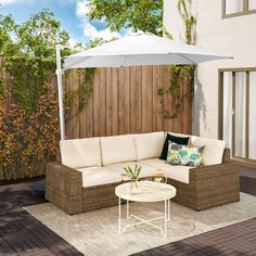 Ikea Patio, Outdoor Furniture Ideas, Offset Patio Umbrella, Parasol Base, Garden Umbrella, Cantilever Umbrella, Ikea Family, Outdoor Umbrella, Patio Umbrellas