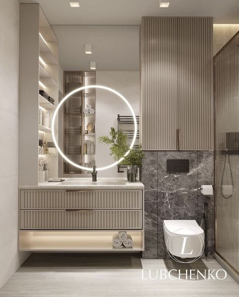 Vanity In Washroom, Washroom Vanity Designs, Beautiful Small Bathroom Designs, Dream Closet Design, Washbasin Design, Bathroom Inspiration Modern, Bathroom Decor Luxury, Washroom Design, Diy Play Kitchen