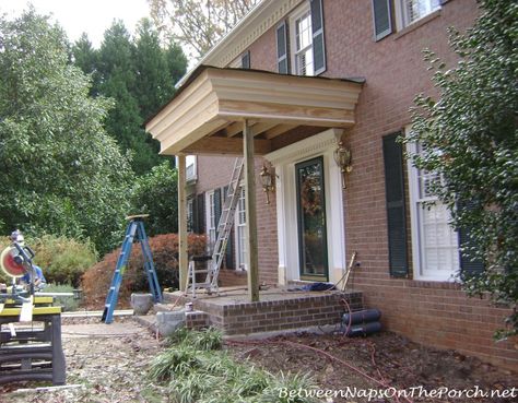 How Much Does It Cost To Build Or Add On A Front Porch Front Porch Addition, Veranda Design, Front Porch Columns, Portico Design, Porch Kits, Porch Remodel, Porch Addition, Building A Porch, Porch Columns