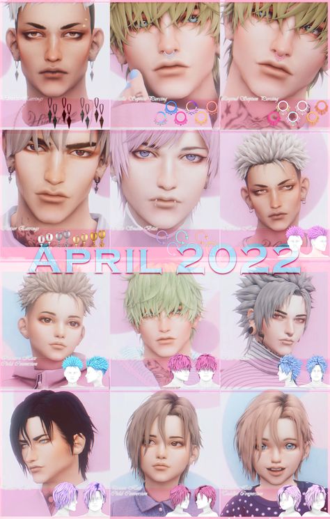 The Kunstwollen, Sims 4 Men Clothing, Sims 4 Hair Male, The Sims 4 Skin, Sims 4 Anime, Pelo Sims, Sims 4 Cc Folder, Tumblr Sims 4, Sims 4 Characters